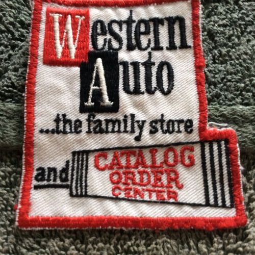 Sell Vintage Western Auto the Family Store and Catalog Patch parts car