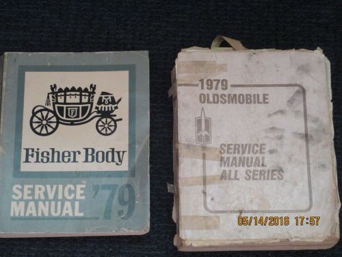 1979 oldsmobile service manual set