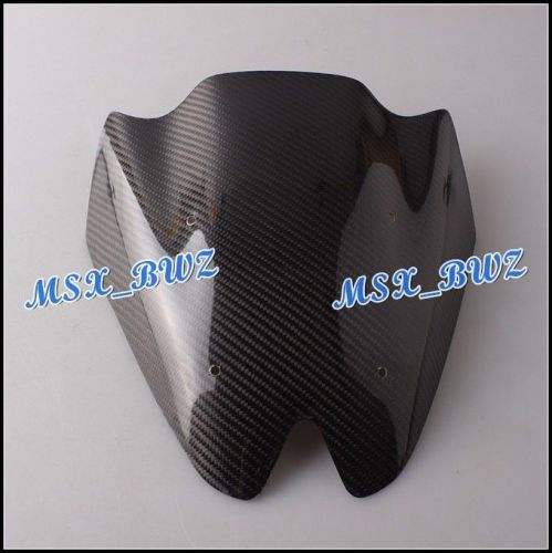 Windscreen fits kawasaki z1000 2011 2012 2013 2014 new carbon fiber 11 12
