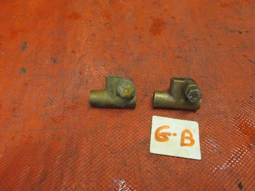 Mg,triumph,austin healey, original brass 3-way brake line union. !!