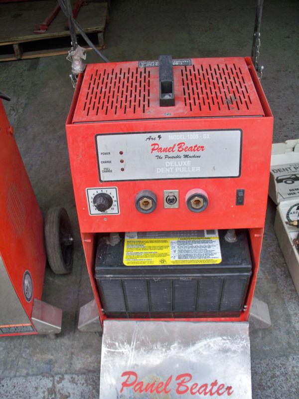 2 ARC MFG 1000-Dx Panel Beater Dent Puller bodies 1 set of tools. And No Bat., US $1,000.00, image 2