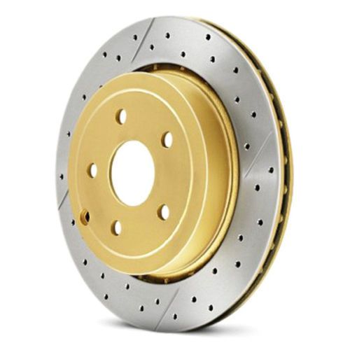 Dba (2962x) street series drilled and slotted disc brake rotor, front