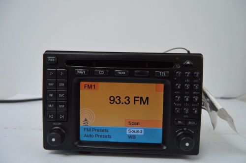 01 02 03 mercedes-benz e-class radio cd navigation player tested w31#012