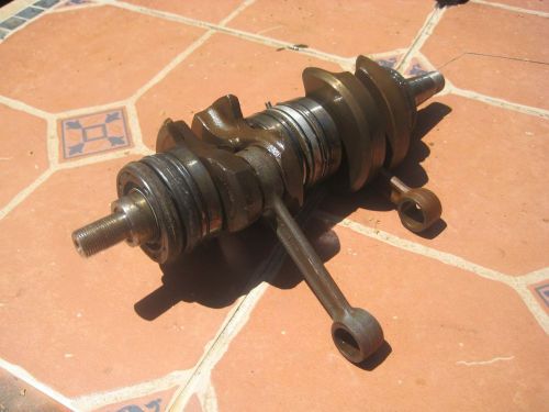 Kawasaki 440 550 js oem crank shaft free spinning shaft and bearings