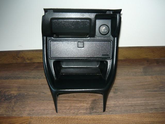 Rare euro honda civic 92-95 lhd black center console edm jdm ej ej2 eg eg6 eg9