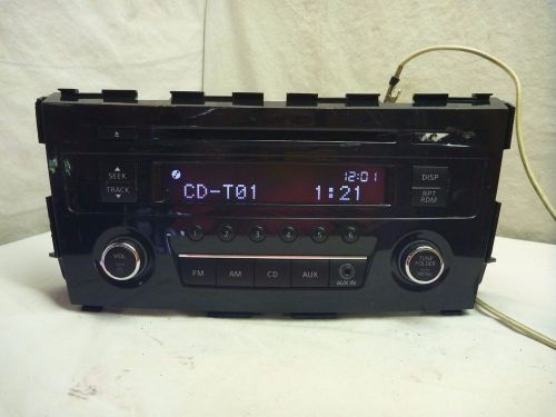 13 2013 nissan altima factory radio cd mp3 player aux port  28185-3ta0g bj3029
