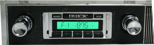 1964-1965 buick skylark am fm stereo radio usa-230 custom autosound