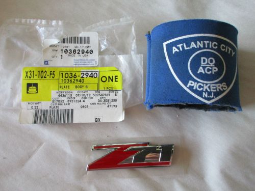 Gm 10362940 z71 emblem part factory oem
