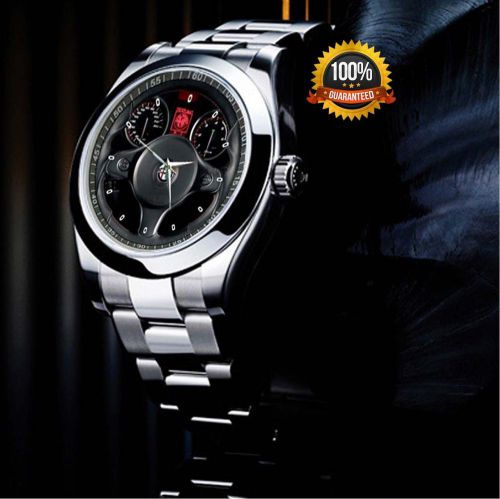 Cool item !!!  alfa romeo steering wheel men&#039;s watch