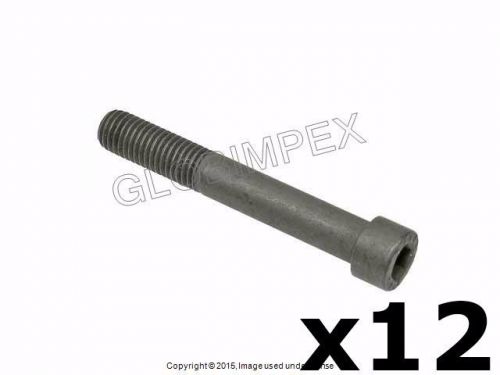 Porsche 911 930 '65-'94 rocker arm shaft bolt set of 12 o.e.m. +warranty