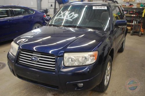 Side view door mirror for forester 1769605 04 05 06 07 08 left blk-text blu-cvr