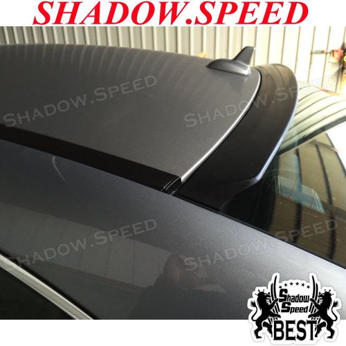 Unpainted v type rear window roof spoiler wing for 2012~15 honda civic coupe ✪