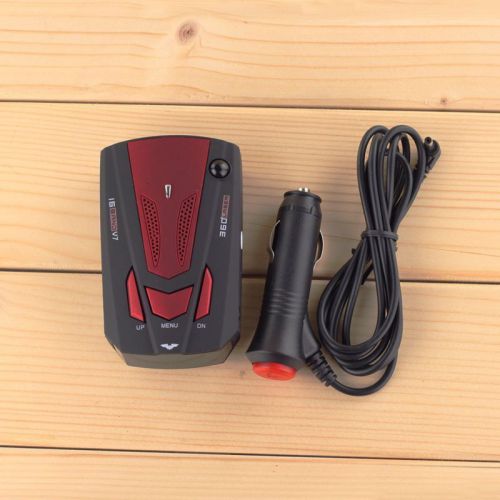 Car anti-police gps radar detector 16 band x k nk ku ka laser vg-2 v7 led red
