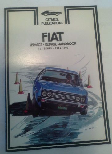 Clymer service repair handbook fiat 131 series 1975-77