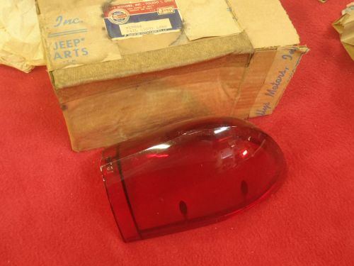 Nos new 1952 1953 1954 kaiser tail lamp lens darrin 52 53 54 oem 213698 rare