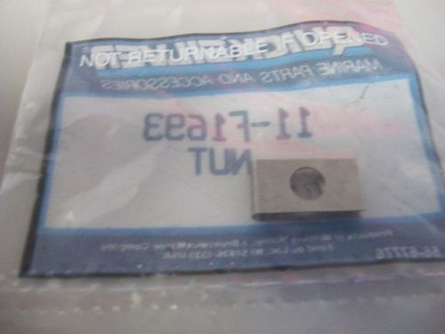 Nos oem mercury mercruiser quicksilver nut 11-f1693  b0402