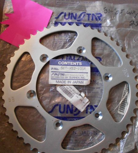 Sunstar honda rear sprocket 520 52t pn#5et-x52-10r