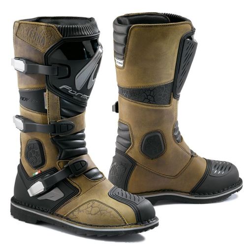 Forma terra adventure boots touring dual sport motorbike motorcycle brown