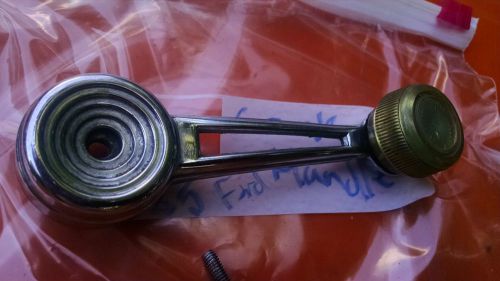 Ford truck van bronco chrome crank handle w/screw