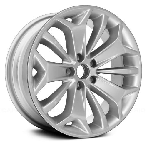 Replace - 19&#034; all painted light silver metallic factory alloy wheels
