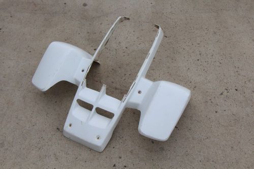 1987-2006 yamaha banshee fenders front plastic body oem white uncut a-49