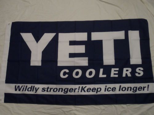 Yeti coolers 3 x 5 banner flag penn state colors man cave tailgating!!!!