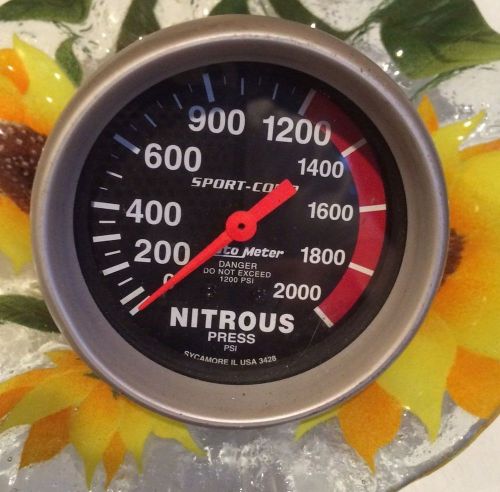 Auto meter sport comp nitrous gauge