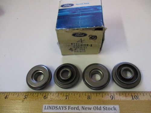 4 pcs ford 1980/1989 6 cyl. 4.9l (300cid) &#034;retainer assy&#034; valve spring, exhaust