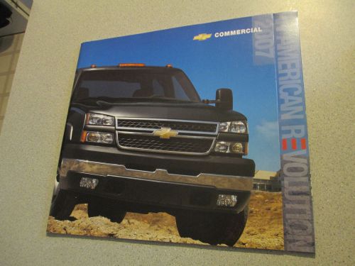 2007 chevrolet commercial sales brochure 42 pages