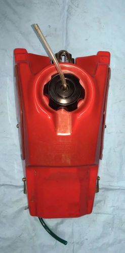 1986 1987 honda trx250r trx 250r oem gas fuel tank petcock cap mount rubbers red