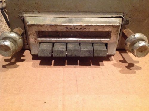 Vintage delco deluxe 983204 car radio project