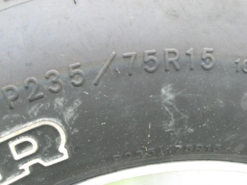 Sell FORD RIMS & GOODYEAR TIRES,(.LOOK) ONE NEW TIRE in Junction City