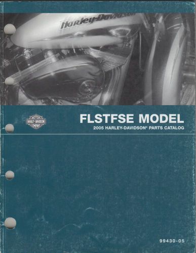 2005 harley davidson motorcycle flstfse parts manual p/n 99430-05