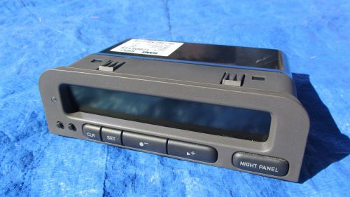 1999-2003 saab 93 9-3 sid2 sid 2 system information display clock no dead pixels