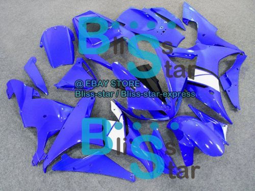 Blue injection fairing bodywork plastic fit yamaha yzf-r1 2002-2003 016 a4
