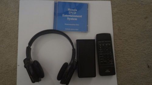 2002 honda odyssey dvd headset and remote