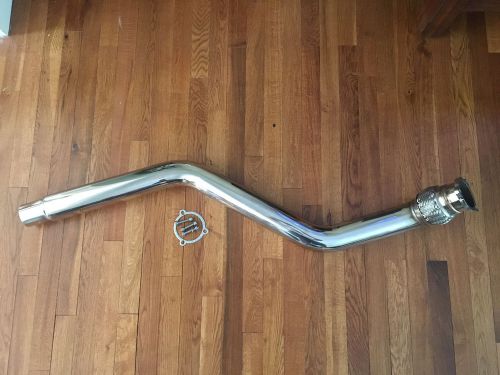 Bad dog motorsports  a4/a5 b8/b8.5 2.0t 09-16 3&#034; stainless steel downpipe