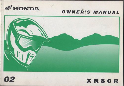 2002  honda motorcycle xr80r owners manual (056)