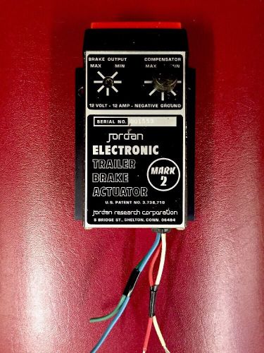 Jordan mark 2 trailer brake actuator