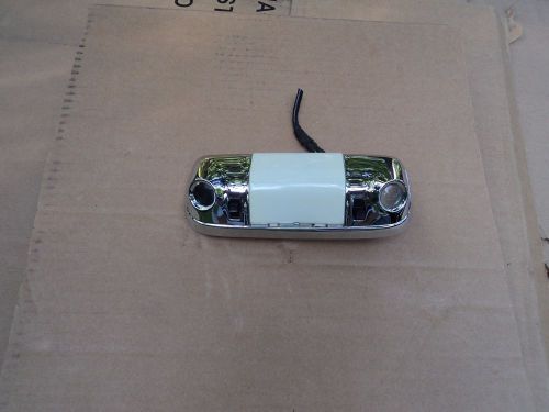 1970-1976 ford torino interior dome light - good chrome