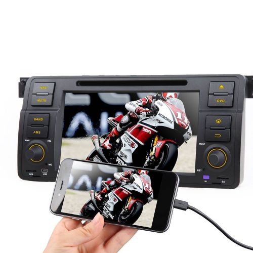 Android car dvd navigator stereo bmw 3 series e46 i radio gps wifi 3g bluetooth