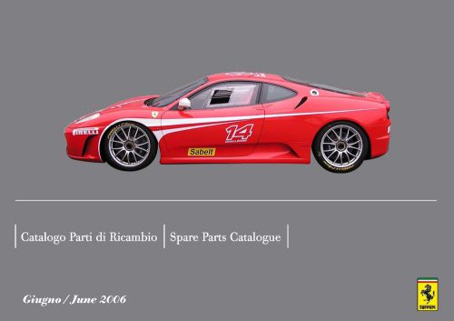 Ferrari f430 challenge stradale parts catalogues