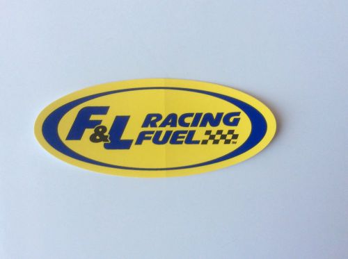 Off road racing baja 500 f&amp;l racing fuel decal sticker