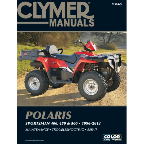 Clymer m365-5 polaris 400, 450 &amp; 500 sportsman (1996-2013)