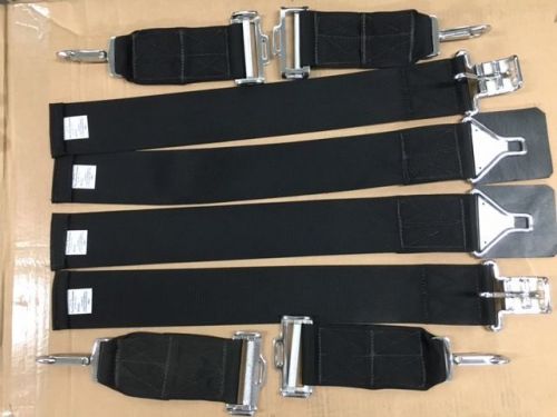 Ray brown seat belts chrome shelby cobra restored original hardware