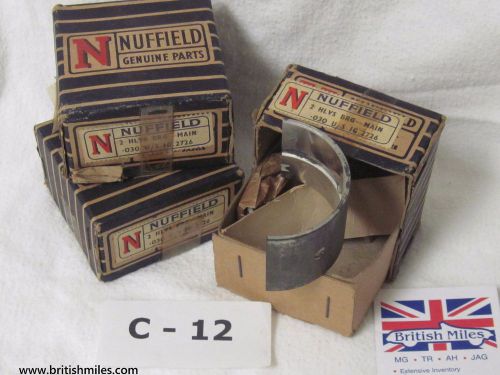 Nuffield  (morris   woosley   riley)    main engine bearing set of 3 boxes