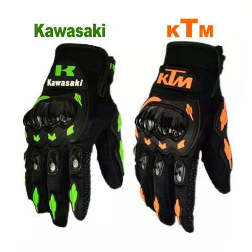Ktm motorcycle gloves retor moto racing  men's motocross full finger (orange xl)