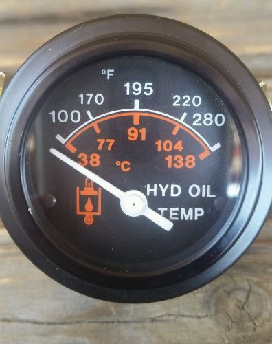 Datcon 06972-63 hyd oil temp gauge oshkosh mk48 m1074-1075 pls m1070 het fre shp