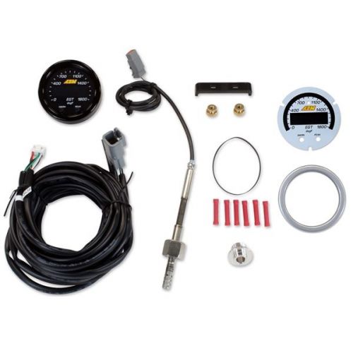 Aem x-series digital egt exhaust gas temp display gauge kit 30-0305+ 1800f/1000c