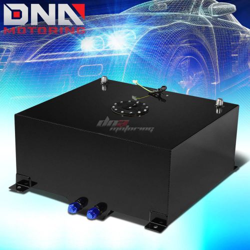 20 gallon light performance black coated aluminum fuel cell tank+level sender